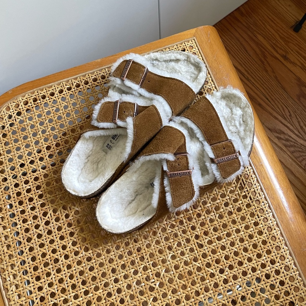 Birkenstock Arizona Shearling Sandal